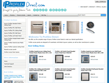 Tablet Screenshot of profilexdirect.co.uk